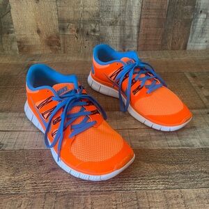 Size 9.5 - Nike Free 5.0 Orange - 579959-840